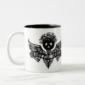 Battle Born Angelina (Rt Handed) Tweekleurige Koffiemok (Links)