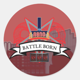 Battle Born Satanisten - Noord-Nevada Stickers