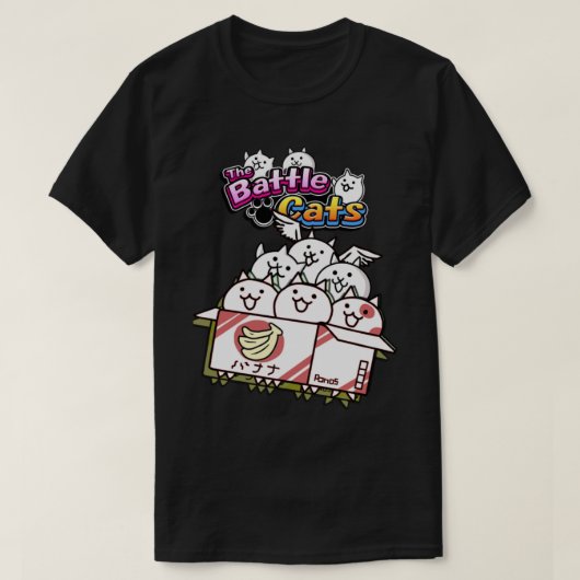 Battle Cats (1) T-shirt (Design voorkant)