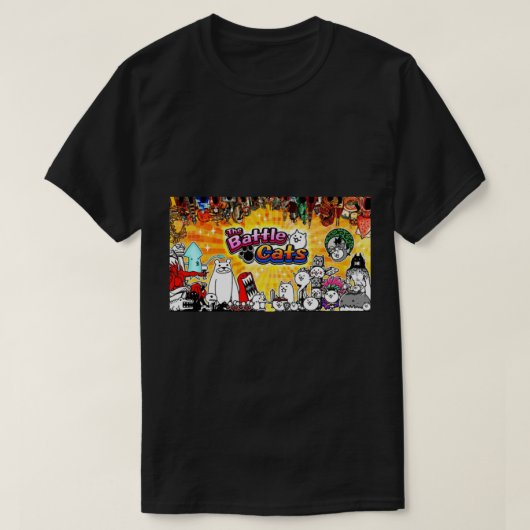 Battle cats (2) t-shirt (Design voorkant)