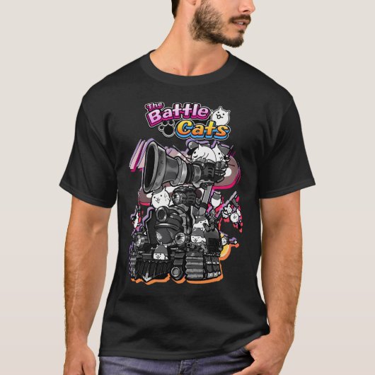 Battle Cats - Belegeringsmachine T-shirt (Voorkant)