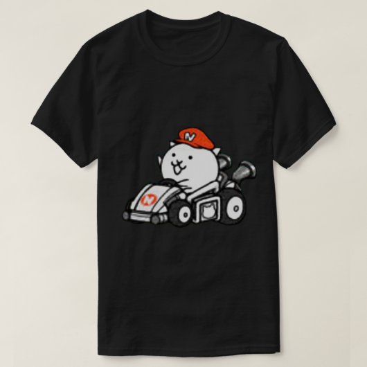 Battle Cats Sticker T-shirt (Design voorkant)