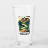 Battle Creek Idaho kleuren Glas (Voorkant)