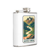 Battle Creek Idaho kleuren Heupfles (Rechts)