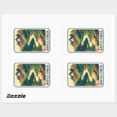 Battle Creek Idaho kleuren Rechthoekige Sticker (Vel)