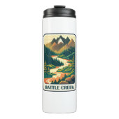 Battle Creek Idaho kleuren Thermosbeker (Voorkant)