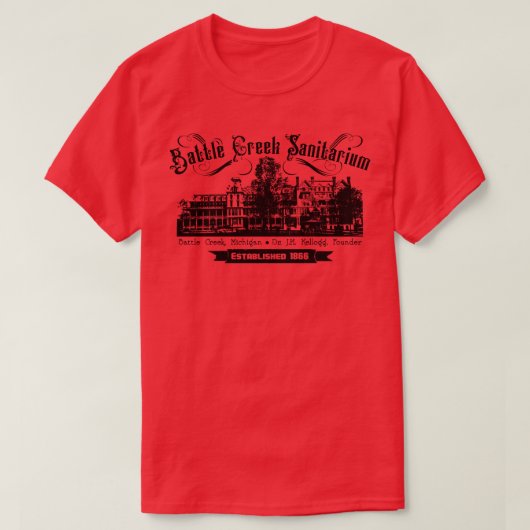 Battle Creek Sanitarium T-shirt (Design voorkant)