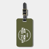 Battle Creek Wild en de Schilderachtig rivier de I Bagagelabel (Voorkant verticaal)