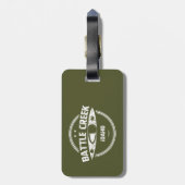 Battle Creek Wild en de Schilderachtig rivier de I Bagagelabel (Achterkant verticaal)