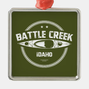 Battle Creek Wild en de Schilderachtig rivier de I Metalen Ornament