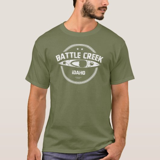 Battle Creek Wild en de Schilderachtig rivier de I T-shirt (Voorkant)