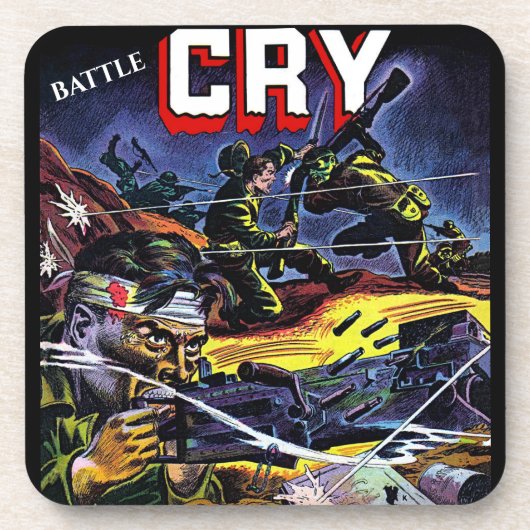 Battle Cry 07 War Comics Bier Onderzetter (Voorkant)