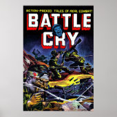 Battle Cry 07 War Comics Poster (Voorkant)