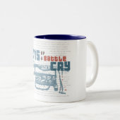 Battle Cry-Mok Tweekleurige Koffiemok (Voorkant rechts)