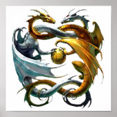 Battle Dragons Poster (Voorkant)