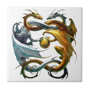 Battle Dragons Tegeltje