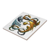 Battle Dragons Tegeltje (Zijkant)