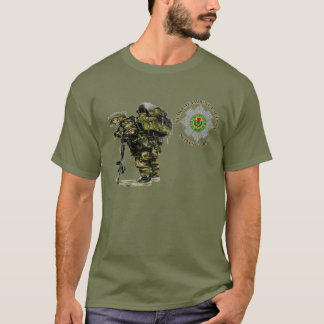 Battle Fatigue Green Scots Guards T-shirt