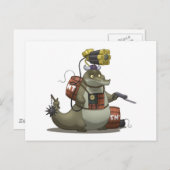 Battle Gator Briefkaart (Voorkant / Achterkant)