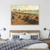 Battle Gettysburg Hancock bij Gettysbug Thulstrup Canvas Afdruk (Insitu (Slaapkamer))