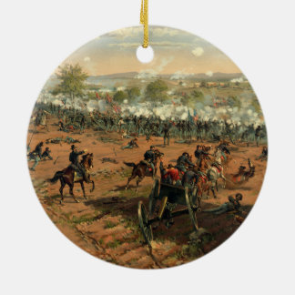 Battle Gettysburg Hancock bij Gettysbug Thulstrup Keramisch Ornament