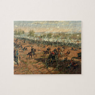 Battle Gettysburg Hancock bij Gettysbug Thulstrup Legpuzzel