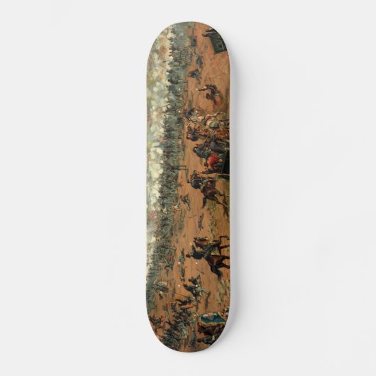Battle Gettysburg Hancock bij Gettysbug Thulstrup Persoonlijk Skateboard (Voorkant)