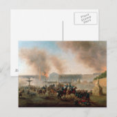 Battle in the Place de la Concorde, 1871 Briefkaart (Voorkant / Achterkant)