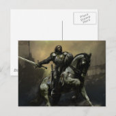 Battle Knight Briefkaart (Voorkant / Achterkant)