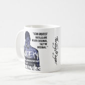 "Battle" Koffie Mok (Voorkant links)