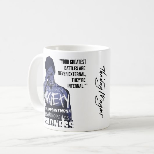 "Battle" Koffie Mok (Voorkant links)