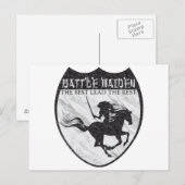 Battle Maiden Briefkaart (Voorkant / Achterkant)
