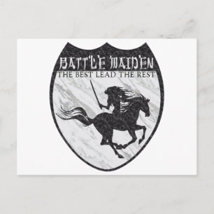 Battle Maiden Briefkaart
