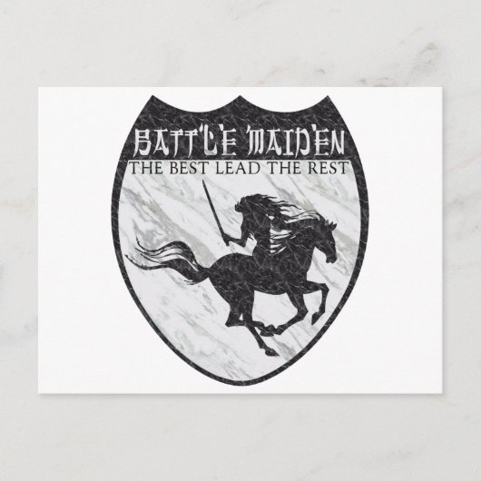 Battle Maiden Briefkaart (Voorkant)