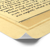 Battle Map 1863 in Gettysburg - Burgeroorlog Poster (Hoek)