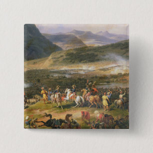 Battle Mount Thabor, detail Napoleon en zijn Vierkante Button 5,1 Cm