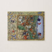 Battle of Agincourt, 25 oktober 1415 (w/c op pap) Legpuzzel (Horizontaal)