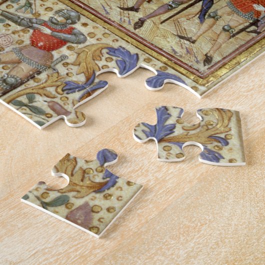 Battle of Agincourt, 25 oktober 1415 (w/c op pap) Legpuzzel (Zijkant)