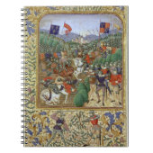 Battle of Agincourt, 25 oktober 1415 (w/c op pap) Notitieboek (Voorkant)