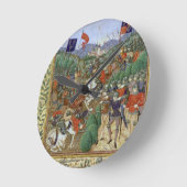 Battle of Agincourt, 25 oktober 1415 (w/c op pap) Ronde Klok (Hoek)