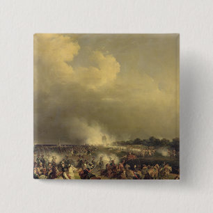 Battle of Boussu, 3 november 1792, 1845 Vierkante Button 5,1 Cm