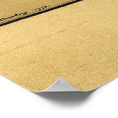 Battle of Bunker Hill Map 1775 Poster (Hoek)