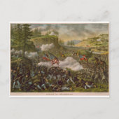 Battle of Chickamauga, gepubliceerd rond 1890 Briefkaart (Voorkant)