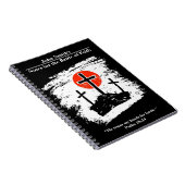 Battle of Faith - Custom Notitieboek Crosses On Hi (Rechterzijde)