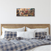 Battle of Grunwald (Medieval Military Scene) (War) Canvas Afdruk (Insitu (Slaapkamer))