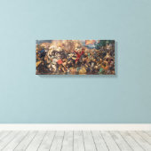 Battle of Grunwald (Medieval Military Scene) (War) Canvas Afdruk (Insitu (Houten vloer))