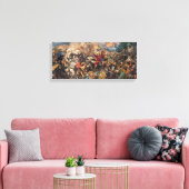 Battle of Grunwald (Medieval Military Scene) (War) Canvas Afdruk (Insitu (Woonkamer))