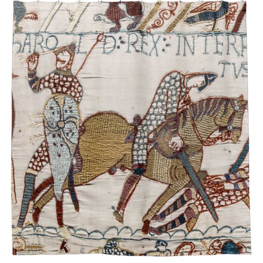 Battle of Hastings- Bayeux Tapestry King Harold Douchegordijn (Voorkant)