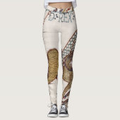 Battle of Hastings- Bayeux Tapestry King Harold Leggings (Voorkant)