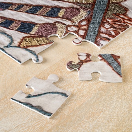 Battle of Hastings- Bayeux Tapestry King Harold Legpuzzel (Zijkant)